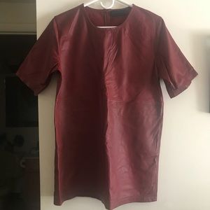 Diesel Black Gold Collection Leather Top